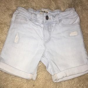 OshKosh denim shorts size 4t
